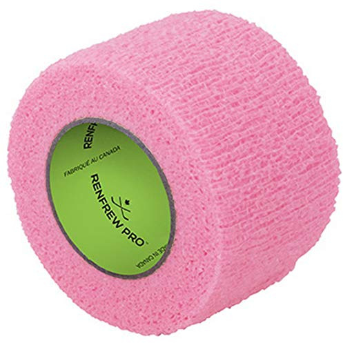 Renfrew Stretchrap Grip Tape Scapa Hockeyschläger, 1 Rolle (3,8 cm/4,8 m, Rosa)