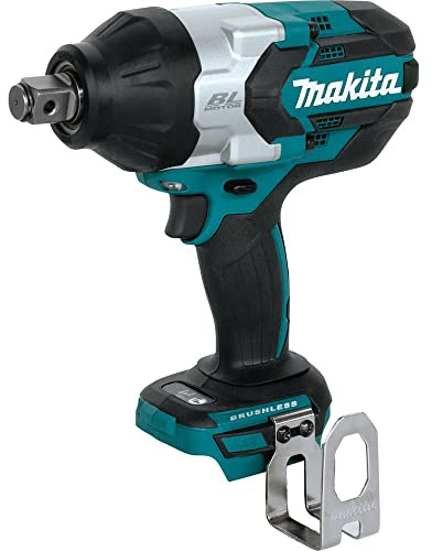 Makita XWT07Z LXT Lithium-Ion Brushless Cordless High Torque Square Drive Impact Wrench, 18V/3/4