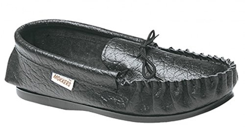 GORDON ' MOCCASIN SLIPPER - Black - size M11