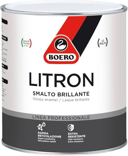 Boero VERDE INGLESE LT.0,750 (015007) Smalto per verniciatura Lucido Encausto Interno/esterno 12-14 m2/l