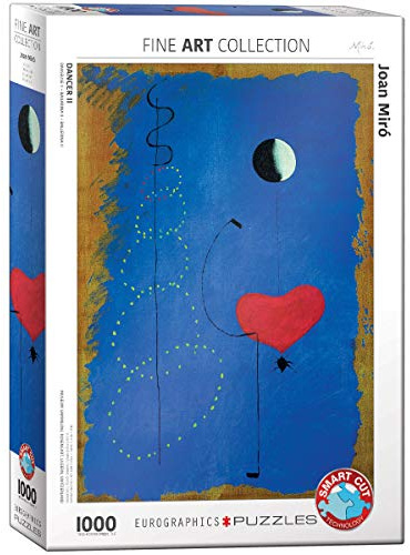 Eurographics Pussel 1 000 bitar Joan Miro ballerina II flerfärgad