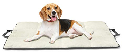 bonamico Cosy Buddy Coco Flauschige Hundedecke, Waschbare Hundematte für Zuhause, Auto & Unterwegs, Kuscheldecke für Hunde, Vetbed Hund