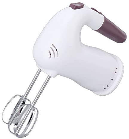 AMONIDA Sbattitore Elettrico da 500 W, Sbattitore Elettrico a 5 velocità Risparmio di Sforzo UE 220 V con Frusta per Cucinare