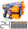 Pistola XSHOT Skins Dread Sonic Robotnik - Sonic il Riccio di ZURU con 24 dardi, doppia canna rotante, dardi con tecnologia a sacca d'aria, pistola giocattolo gommapiuma per bambini