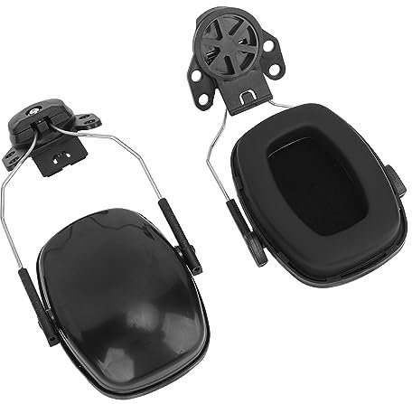 Sxhlseller Cuffie Antirumore, Attacco per Elmetto Protettivo, NRR 27dB, Cuffie Antirumore Collegabili Al Casco, Cuffie Antirumore di Sicurezza per la Riduzione del Rumore per Edilizia,