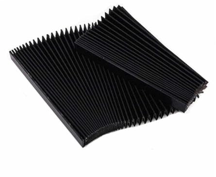 RAHBI Fräsmaschine Flexible Schutz Staub Tuch Drei-proof Tuch Schützende Flache Akkordeon Faltenbalg Abdeckung Werkzeug 1,5 Meter * 15mm CNC leisurely(185mm)
