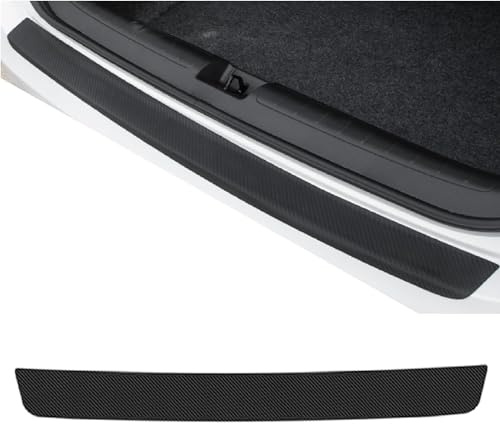 Car Rear Bumper Protector for Subaru Forester 2005-2024 Carbon Fiber Car Door Sill Edge Protector Bumper Strip Protective Sticker Anti Scratch Guard Accessories