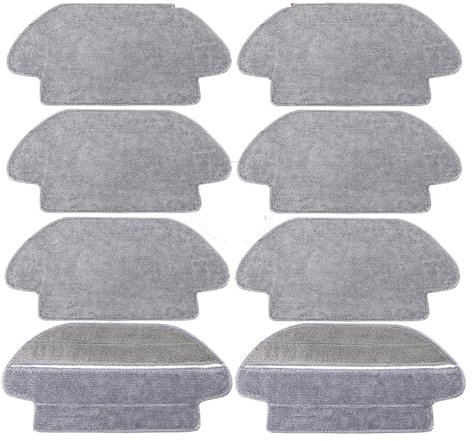 Nilnyvda Compatible With Xiaomi Mi Robot Vacuum Mop Pro STYTJ02YM Accessories Spare Parts Xiomi Mijia LDS Vacuum Cleaner Replacement Brush Filter Rag(6S 2G Rags)
