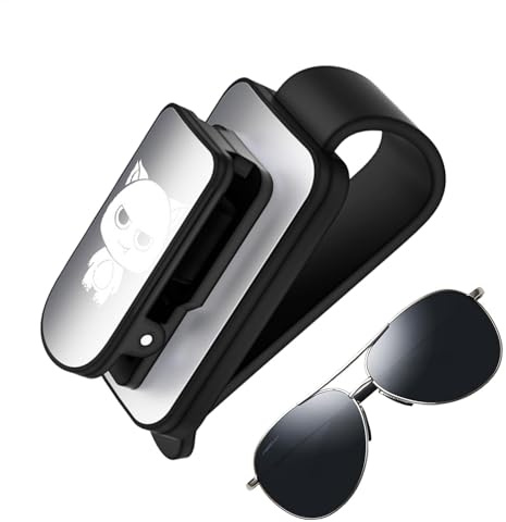 Brillenhalter für Auto - Multifunktionaler Brillenclip für Auto Visier | Auto Sonnenbrillen Clip für Brillen Dokumente Rechnung Damen Herren
