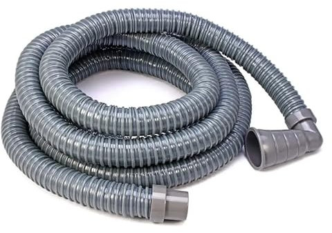 ZGCrumphant 2/3/4/5M Washing Machine Dishwasher Drain Hose Waste Water Expel Soft Tube Stretchable Drain Flexible Pipe 32-42mm for Washing Machines(4 Meter)