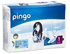Pingo ekologisk babyblöja 2 till 5 kg storlek 1