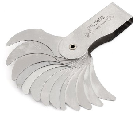 Aexit 25–50 mm Externe Gewerbe, Industrie & Wissenschaft interne Maßnahme Metall Radius Test & Messung Gauge gage
