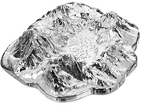 Cenicero Exterior Ceniceros Originales Cenicero De Mesa Innovador Cenicero De Cristal Con Forma De Cenicero En Forma De Cenicero De Cenicero Ascendente-Blanco