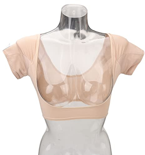 YUYTE Gilet Antisudore Ascellare, Gilet Intimo Antisudore Ad Asciugatura Rapida, Cuscinetti Antisudore Ascellari Riutilizzabili in Rete Traspirante per Donne e Ragazze (Colore della (XL)