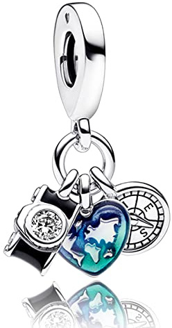 Annmors Passion 925 Sterlingsilber Anhänger Bead Charms für Armband und Kette, für Pandora