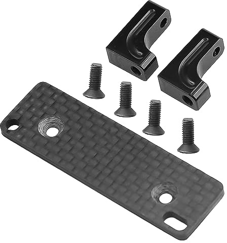 LINSYRC RC Servo Mount Aluminum Alloy Servo Fixed Bracket for 1/10 Scale Axial Wraith Capra 90048 RR10 RC Crawler Car (1 set)