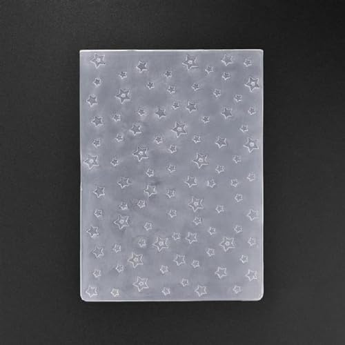 Schablonen für Kartenherstellung, 10,5 x 14,7 cm, Frohe Weihnachten, Stern, Hintergrund, Zeichenschablone, Prägeschablone für Kartenherstellung, Kunststoff, Scrapbooking, Fotoalbum, Karte