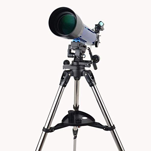 CCKUHN Professionelles Teleskop für Kinder, Astronomie, Anfänger, Erwachsene – 150-fach refraktives astronomisches Teleskop mit Stativ/Telefonadapter/Sucherfernrohr und Mondfilter erforde