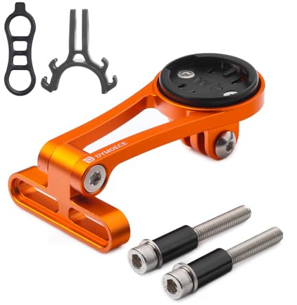 Dymoece Fahrrad Computer Halterung Verstellbare Out Front Combo-Fahrradhalterung für Wahoo Elemnt,Elemnt Bolt,Elemnt Roam,Elemnt Mini und Lampe