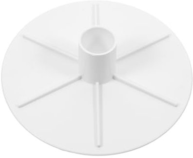 BCOATH Plaque D'écumoire de Piscine pour Entretien de Piscine en Abs Blanc, Compatible, Performance Fiable et Installation Facile