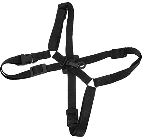 TOPPERFUN Saxophongurt Verstellbar aus Kunststoff und Nylon Schwarz Doppelte Schulterriemen für Alt und Tenorsaxophon Leicht und Auszuziehen Geeignet für Klarinette und Oboe für Jugendliche