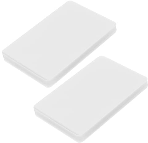 HAPINARY 400 Stück Laminierfolien 3 Zoll 67x97mm 5,5 Mil Kunststoff Laminierbeutel Transparent Für Fotos Dokumentenschutz