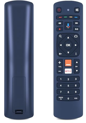 GOUYESHO Nouvelle télécommande de Remplacement Compatible avec Le décodeur Bluetooth Orange TV 4K Streaming DV8555 WH210713D