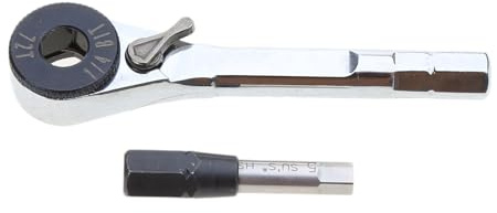 MISUVRSE Jeu de tournevis à cliquet avec clé dynamométrique à cliquet avec foret à douille