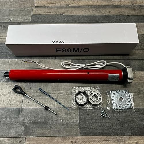 Generic Garage Door Roller Tubular Motor for Shutter 80nm with 70mm Octagonal adapters & Manual Override