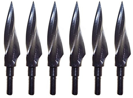 SHARROW 12pcs Archery Broadheads Hunting Arrow Tips 150 Grain Arrowheads for Bow Hunting Carbon Arrows