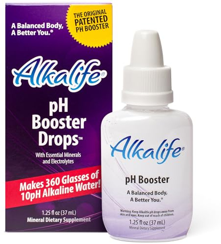 Alkalife pH Booster Drops 37ml (360 Servings)