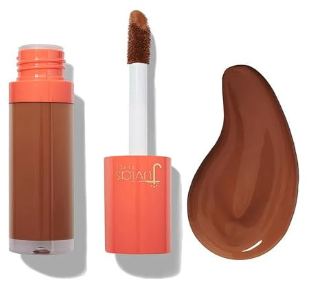 Juvia's Place I Am Magic Liquid Concealer J8 - Deep Dark with Warm Undertone / 0.34 fl oz, Full Coverage, Hydrating, Waterproof Makeup, Long Wear Concealer