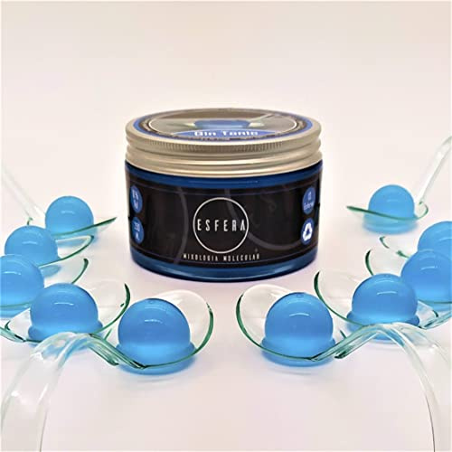 Esfera Mixologia Molecular - Spherifications Cocktails Set – Gin Geschenkset Cocktails Box mit 3 Premium Aromen - Gourmet Geschenkset Männer – Cocktail Mix Set