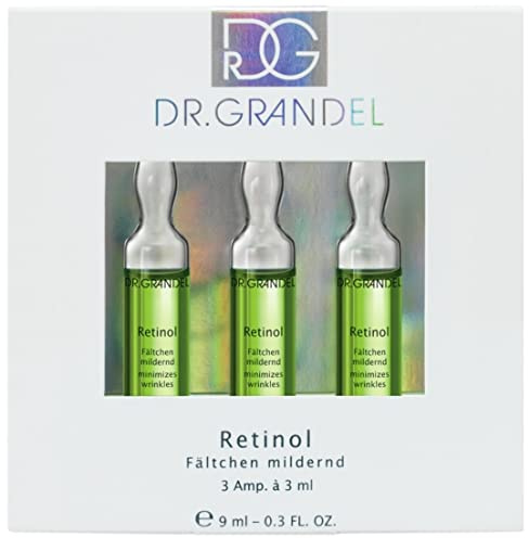 Dr. Grandel Retinol *** glättende Wirkstoffampulle *** 3x3 ml mildert Fältchen