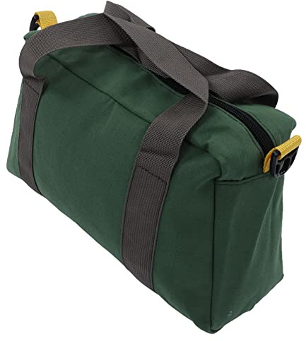 Weithals-Werkzeugtasche, Weit Verbreitete Tragbare Werkzeugtasche, Hohe Tragfähigkeit, Wasserdicht, Verlängerter Großer Reißverschluss für Holzbearbeitungsschlüssel (30cm/12in)