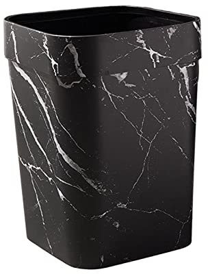 Colcolo Corbeille à Papier Vintage de Bois réutilisable et Durable, Anti-dérapant, Grande Corbeille à Papier pour Chambre à Coucher, Cuisine, Maison, b