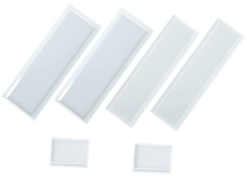 OATIPHO Moldes De Silicona Para Joyería Almacenamiento Manualidades Reutilizable Flexible Bricolaje