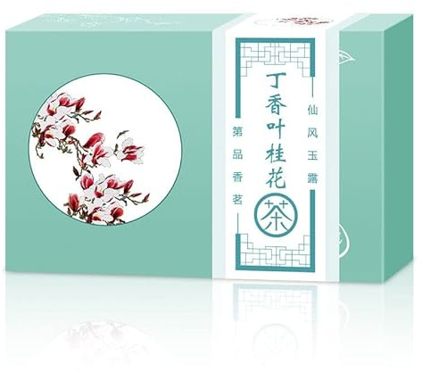 40g Thé aux Clous de Girofle et à l'osmanthus Chine Original Thé Parfumé Herbes Bon Thé Organique Thé aux Fleurs Aliments Verts sans Additifs Thé aux Herbes