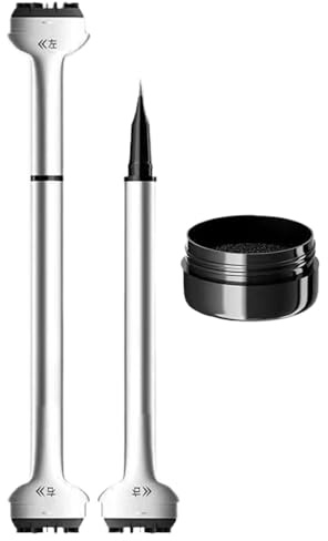 Tampon à cils inférieurs, imperméable, outil de maquillage des cils, 25,4 x 20,3 x 12,7 cm, adorable outil de mise en valeur des cils, tampon résistant à la transpiration avec encre pour femmes et