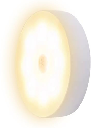 Lampada Con Rilevatore Di Movimento Per Interni, Lampada Da Soffitto Ricaricabile A Batteria, Lampada Magnetica Magnetica Attivazione Movimento per Corridoio Camera Scale Armadio Bagno