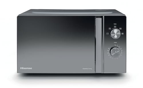 Hisense Microonde H20MOMCP1H, cavità 20L, apertura porta a sinistra, tasti, manopole, no programmi automatici, 700W