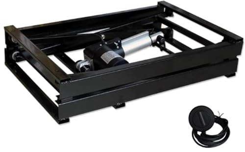 Elektrischer Sofa-Ständer, multifunktionale Hebebühne, faltbare Scherenhebebühne mit kabelgebundener / kabelloser Fernbedienung, ideal für Familien-Esstisch