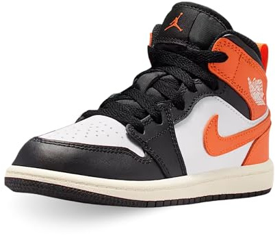 NIKE Scarpe Air Jordan 1 Mid (PS) Codice DQ8424-801 Arancione Bambini