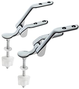 Waterful T335513 - Cerniere per sedili WC, Per copriwater modello «Conca», 2 unità