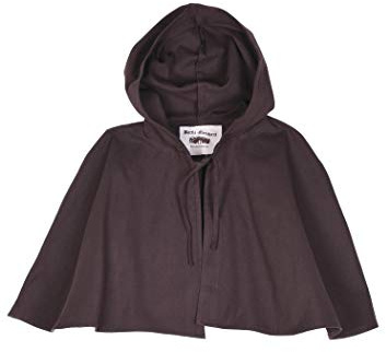 Battle-Merchant Offene Mittelalter Gugel Markus aus Segeltuch, Unisex | für Damen & Herren, Großer Überwurf, Wikinger, LARP, Reenactment