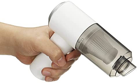 Ever Pacific Potente mini Aspirapolvere ciclonico portatile senza fili 48000 giri al minuto e batteria al litio ricaricabile tramite usb per pulizia casa o auto macchina tavolo pc cordless 00788