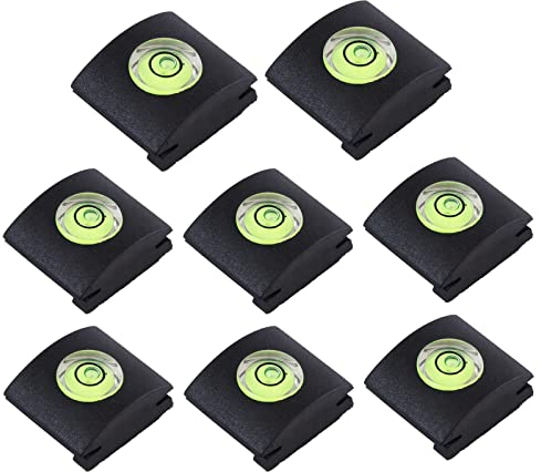 Kamera Blitzschuh, 8 Stück Blitzschuhabdeckung, Kamera Wasserwaage, Hot Shoe Level, Kamera Blitzschuh Blitzschuhabdeckung Blitzschuh für Digitale Einzelobjektiv Spiegelreflexkamera