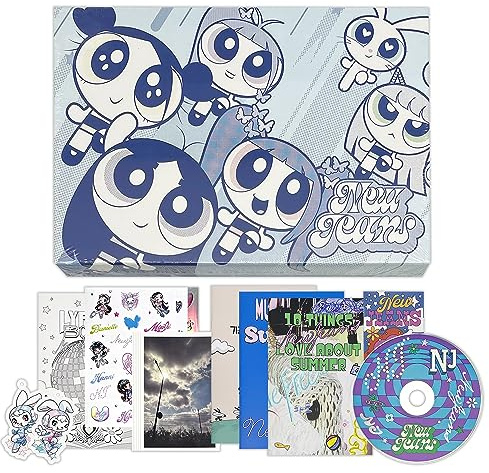 Get Up [THE POWEPUFF GIRLS X NJ Box ver. / B] + 3 Extra Photocards