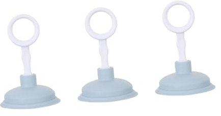 OSALADI 3 Piezas Émbolo De Servicio Pesado Desatascador De Baño Destapador De Inodoro Desatascador De Fregadero De Cocina Draga De Tuberías Émbolo De Alta Presión Drenaje De Piso Aire