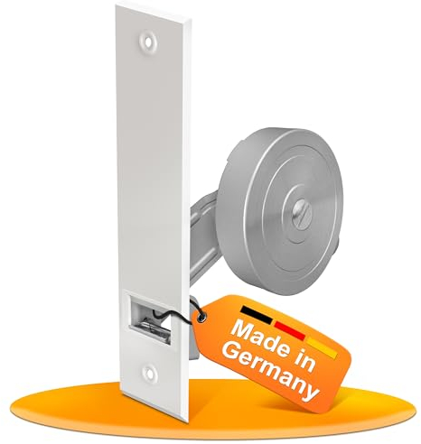 MEISTERBAU - Avvolgitore per tapparelle da incasso [Made in Germany]- Avvolgitore per tapparelle con copertura - Avvolgitore per cinghia per tapparelle 23 mm [senza cinghia]